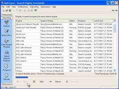 Search Engine Commando Screenshot